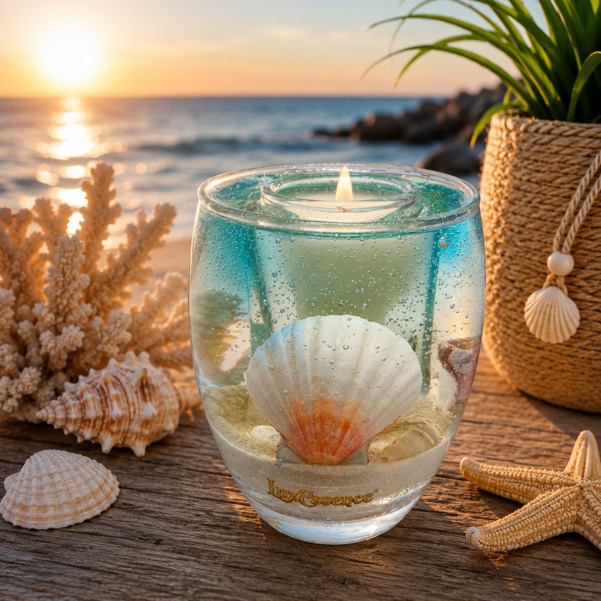 Vela Luminárias Fundo Mar 1